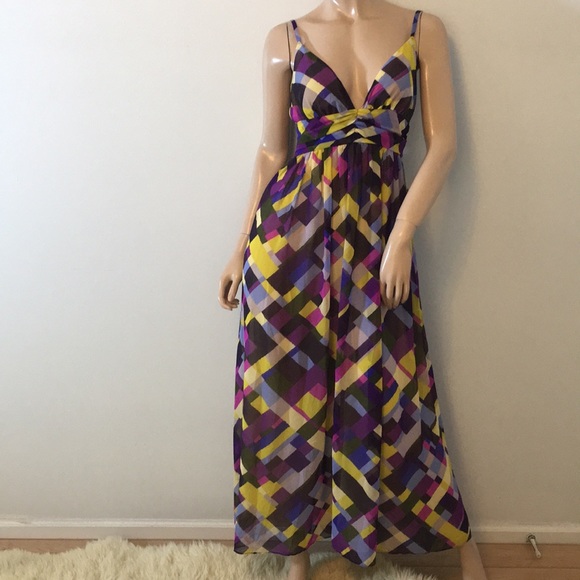 Moda International Dresses & Skirts - Long colorful maxi dress Moda International Small